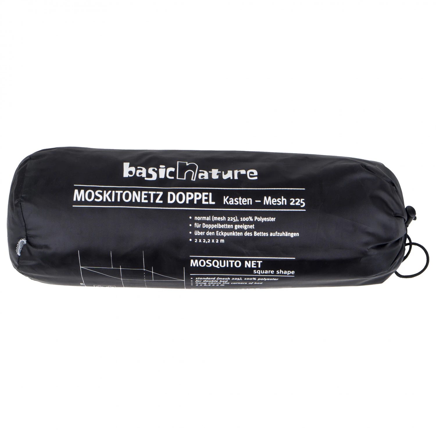 Basic Nature Moskitonetz Klassik Mesh 225 - Mosquito Net