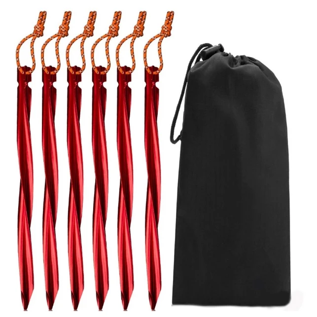 Basic Nature Zelthering Y-Stake Spiral - Tent Stake