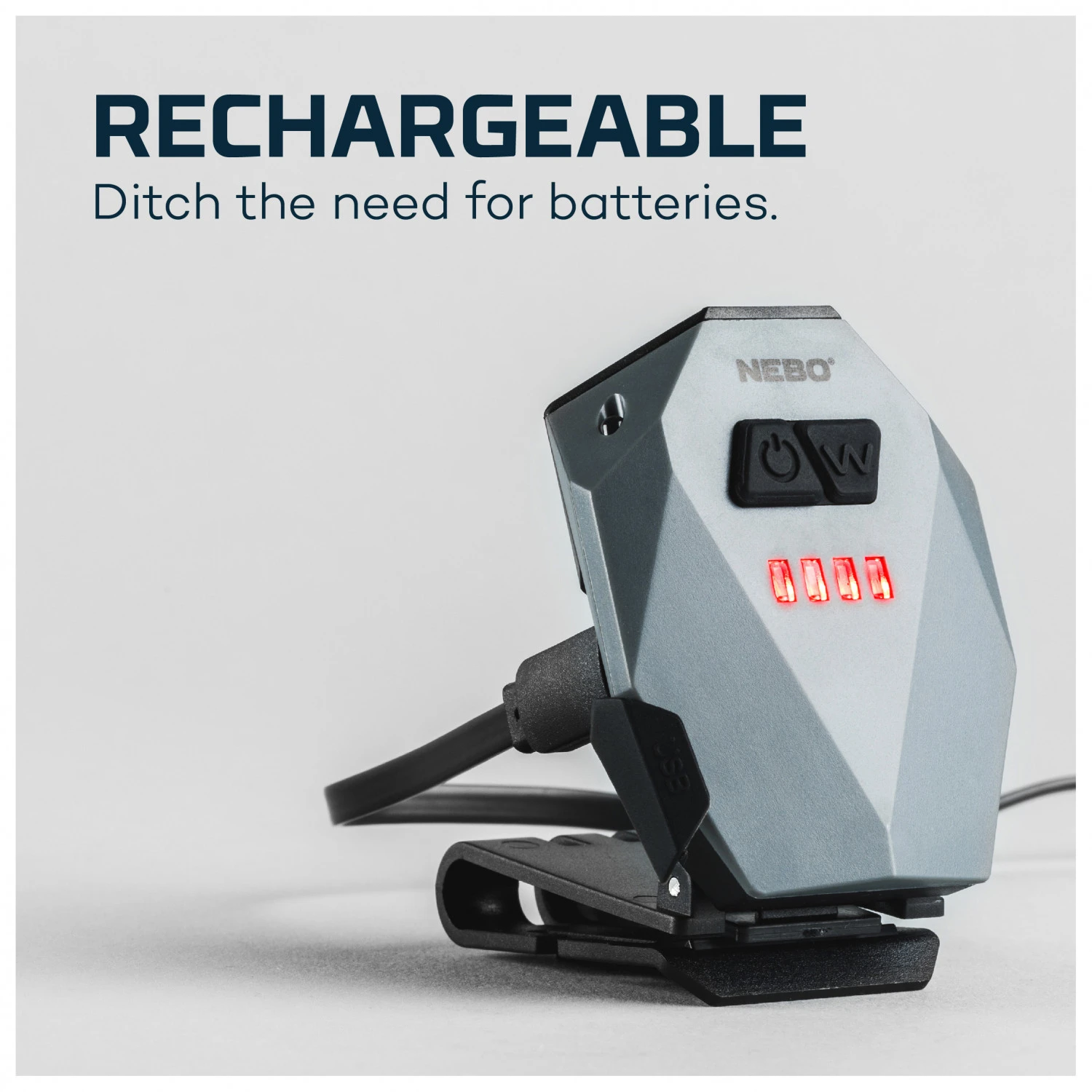 NEBO Einstein Cap - Head Torch - Image 3