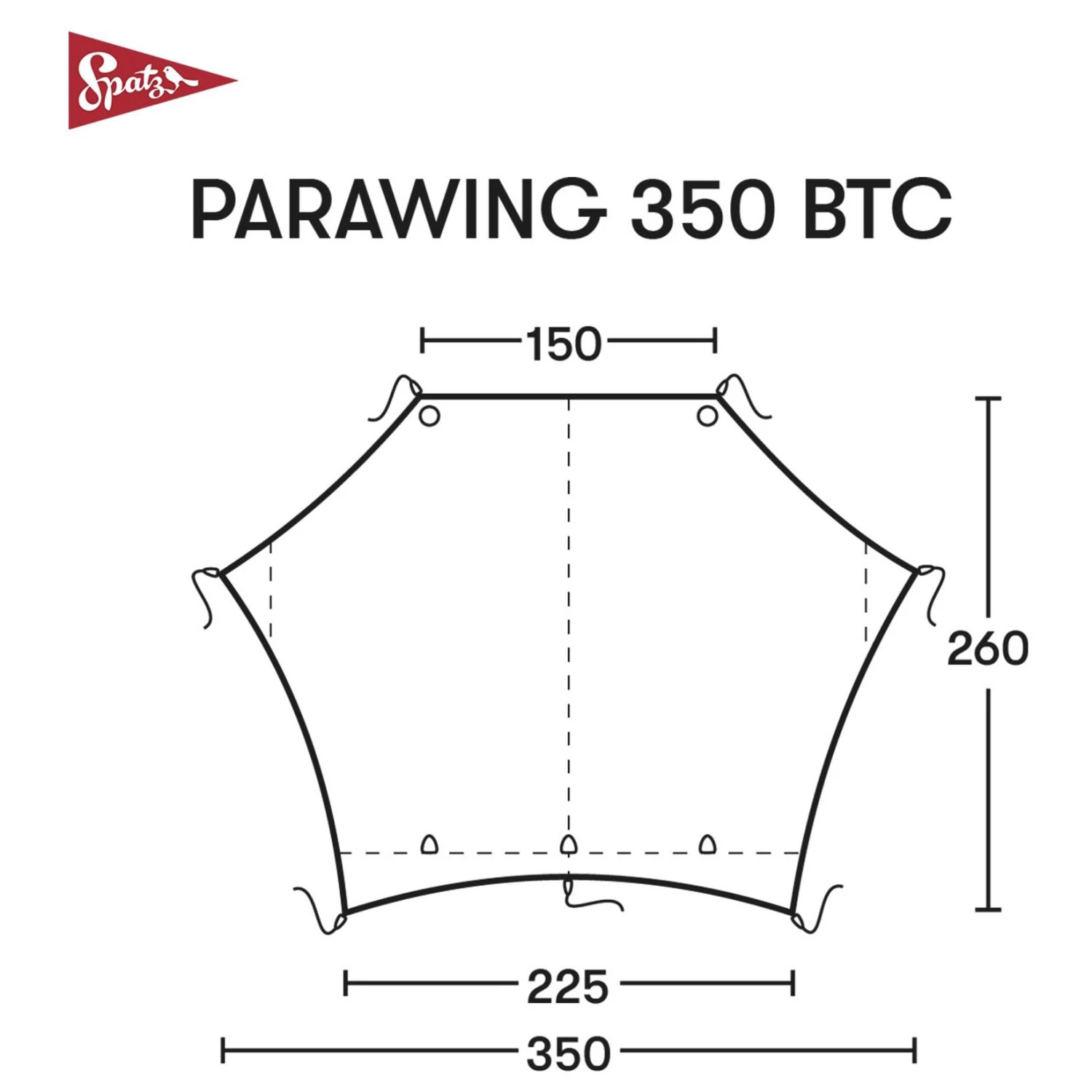 Spatz Parawing 350 BTC - Tarp - Image 2