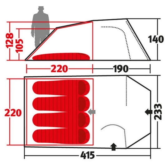 Wechsel Intrepid 4 - 4-person Tent - Image 8